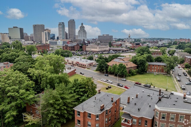 Clay Arsenal is a five-minute drive from downtown Hartford.