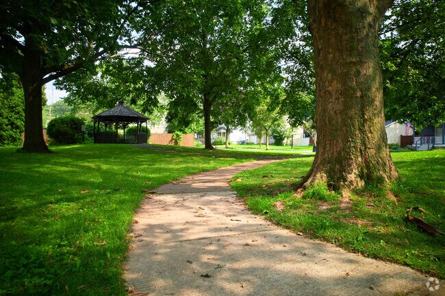 Otto Henderberg Square Park was named in honor of longtime resident Otto Henderberg.