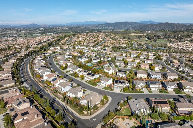 Morgan Hills residents have views of San Gregorio Mountain and Mt. San Jacinto.
