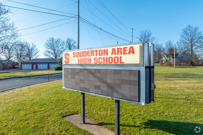 Souderton Area Senior High School serves 2,088 students.