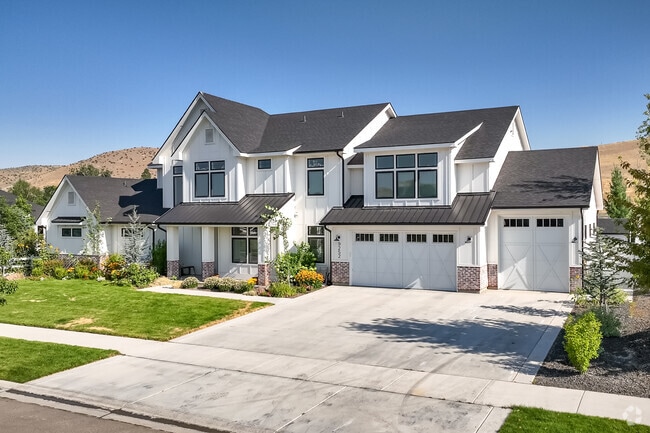Iconic homes with spacious layouts and three car garages are common in Outer Northeast Boise.