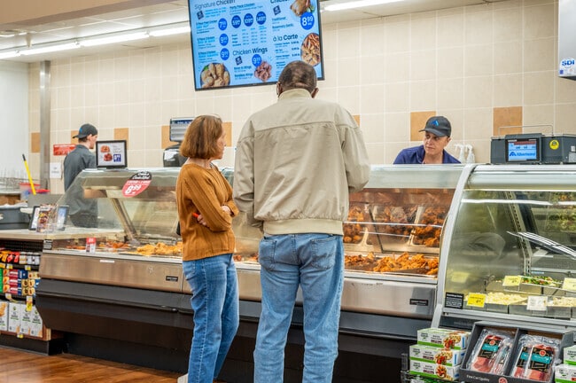 Albertsons near Cypress Village has fresh produce and fully-prepared meals.