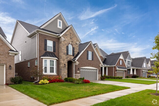 Newer subdivisions are springing up all around Northville Township.
