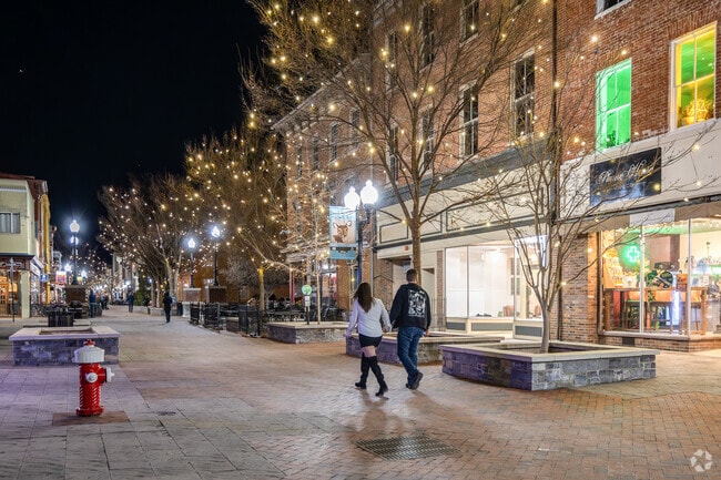 Stroll through the charm of Old Town Winchester streets near Clear Brook.