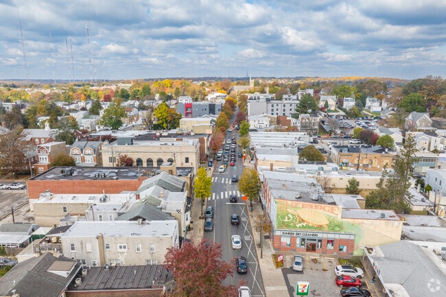 Ridge Avenue runs through the middle of Roxborough.
