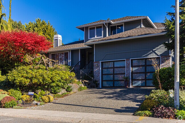 This beautiful modern Craftsman home has space for a 2-car garage and lovely front lawn.