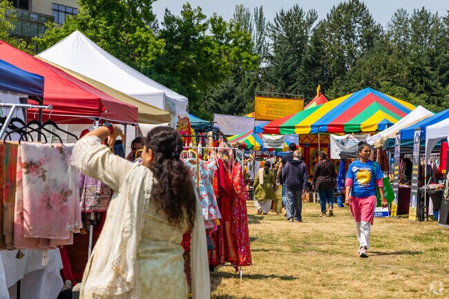 Ananda Mela is an annual celebration of Indian culture that takes in Downtown Redmond.