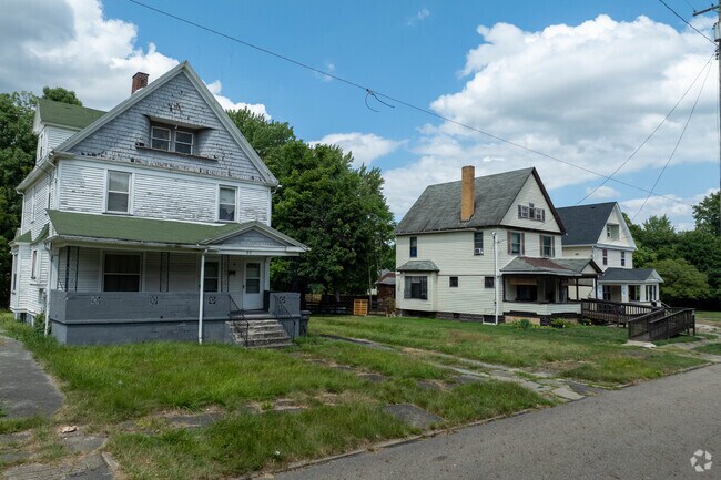Abandoned homes have been removed in the Erie neighborhood.