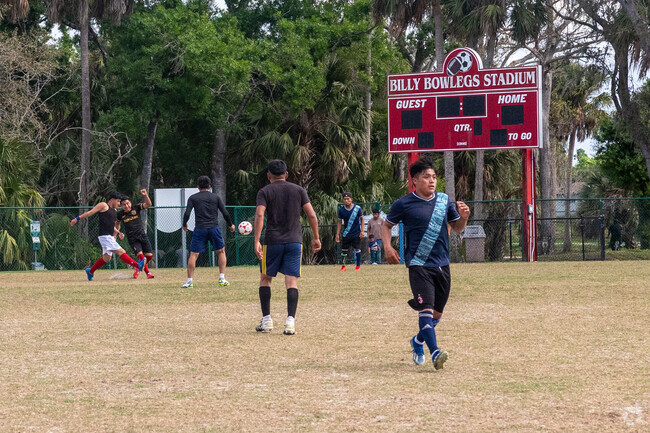 Billy Bowlegs Park is a popular spot to take in a soccer game on a weekend in Campbell Acres.