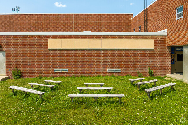 Weeks Middle School in South Park encourages outdoor play and learning.