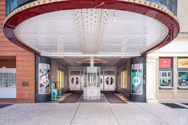 The Miller Theatre is a former movie theater that now offers live shows in Augusta, a short drive from Windsor Spring.