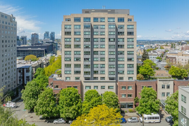 First hill is populated by a diverse range of architectural eras.