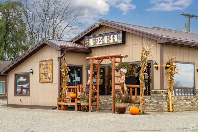 The Horseshoe Grill is the hot spot in Burnside Township.