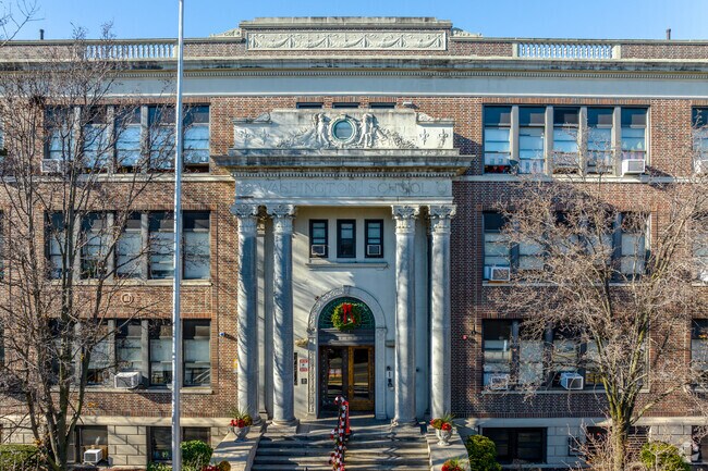 No Child Left Behind guidelines influence the Washington Elementary School's goal.