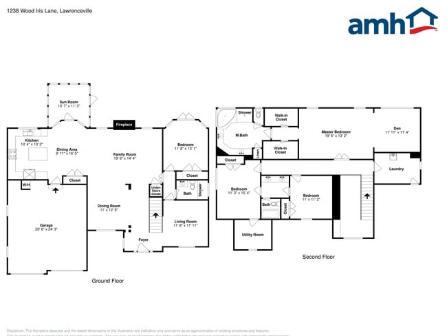 1238 Wood Iris Ln, Lawrenceville, GA 30045 - photo 2