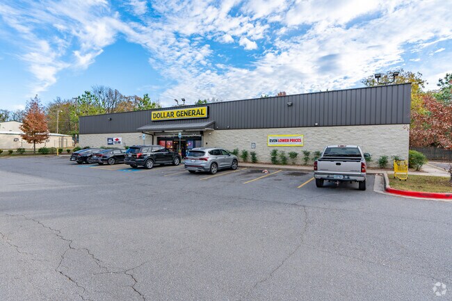 Sweet Home residents shop for their essentials at modest convenience stores like Dollar General.