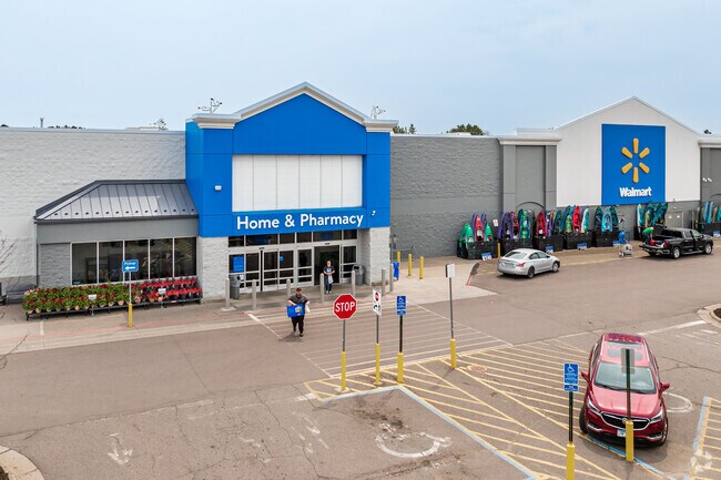 Walmart is located in nearby Cloquet for all your household essentials.