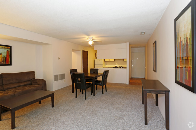 2BR, 1BA - Living Room