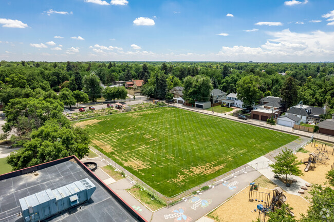 Sports field at Park Hill Elementary