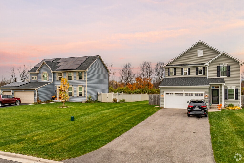Occasionally, homes in Ontario have built-on solar panels to help with electricity costs.