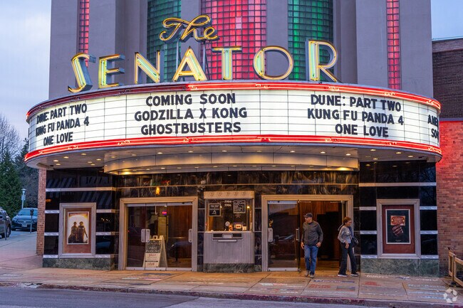 Many attractions can be found in Winston-Govans such as the art deco Senator Theater.