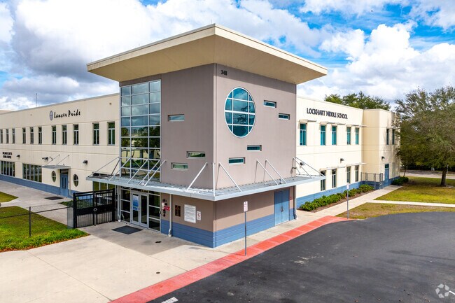 Lockhart Middle School features the Center for the Advancement of Science and Engineering.