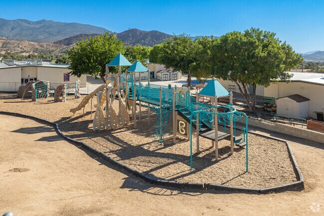 Woodrow W. Wallace Elementary School provides clean and safe play equipment for students.