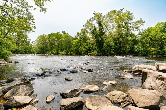 Near the Northwest Wilmington community, locals enjoy the calming the Brandywine Creek.