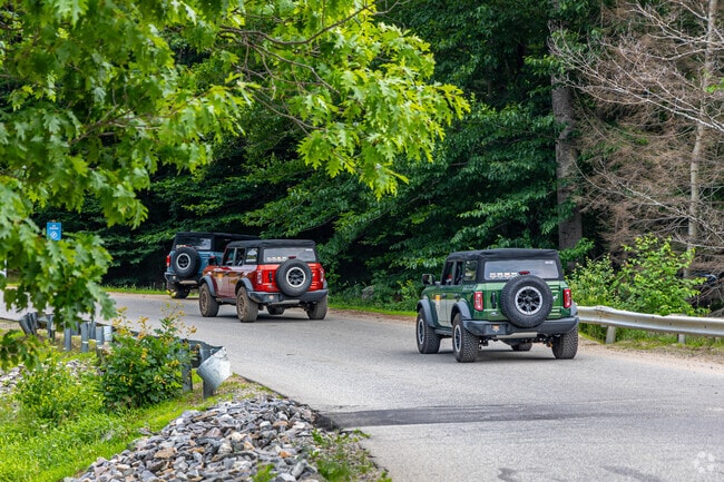 Gunstock Mountain offers a Bronco off the road attraction in Gilford.