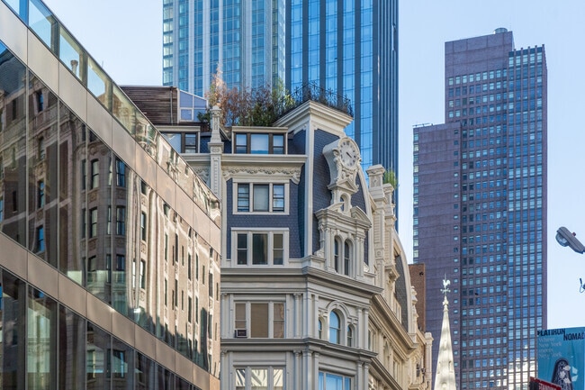 Architecturally historic buildings can be seen in the neighborhood