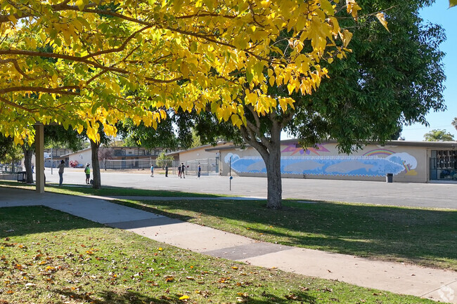 Carpinteria Family School has a large playground.