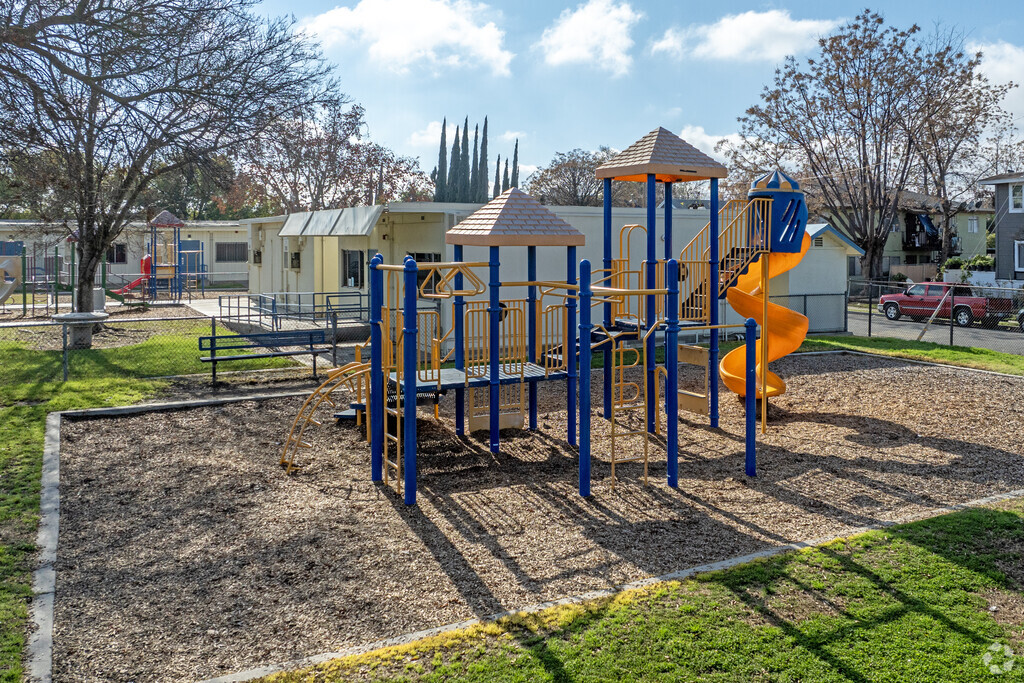 The playground at Lowell Elementary School in Fresno.
