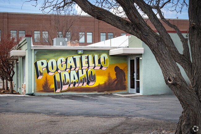 Find vibrant and creative murals at nearly every turn in downtown Pocatello.