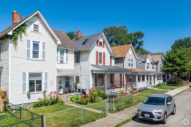 Many homes in Franklinton have been renovated or rebuilt recently.