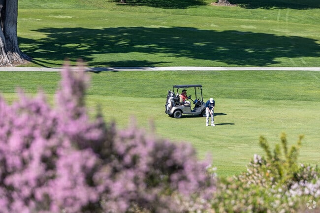 A peaceful moment on the course at Green Hills Country Club in Telescope Hills, Millbrae.