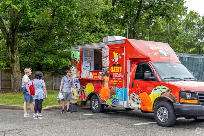 An ice cream truck is always a hit at the River Vale Farmers Market in the summertime.