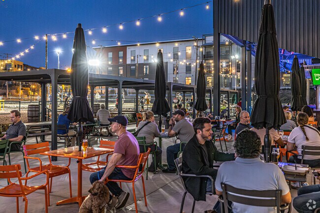 Grab dinner from one of many food trucks and enjoy Orchard Hills on a warm, summer night.