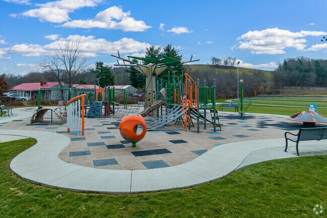 Bring the kids to the playground at Legacy Park in Madison.