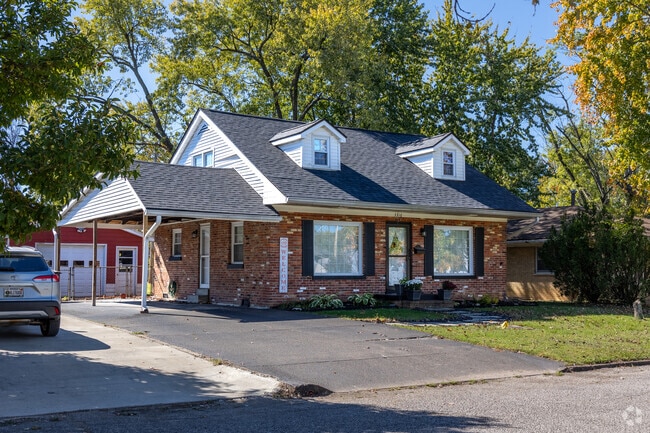 Cape Cod is a popular architectural style for homes in Poplar Grove.