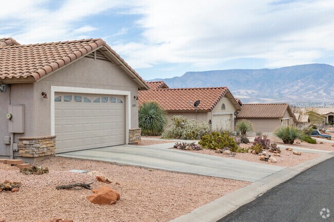 Many newer homes in Cottonwood are built in a Spanish style with stucco finishes and tile roofs.