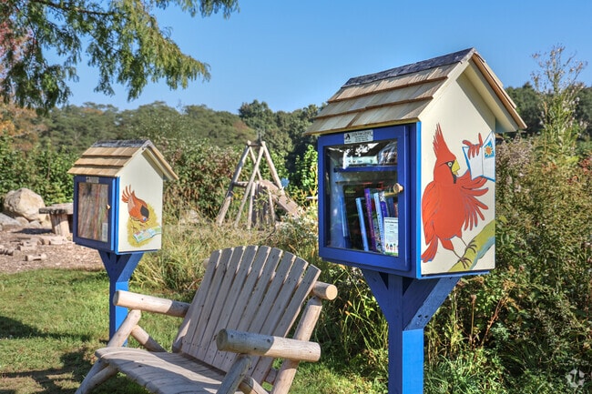 Reading is for the birds at Topsfield's Massachusetts Audubon Society.