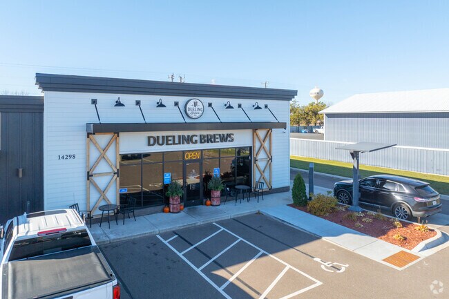Dueling Brews is a popular coffee shop and bar in Becker.
