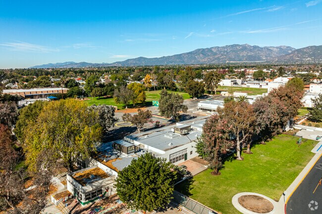 Upland Elementary School is highly rated and scores a B on Niche.