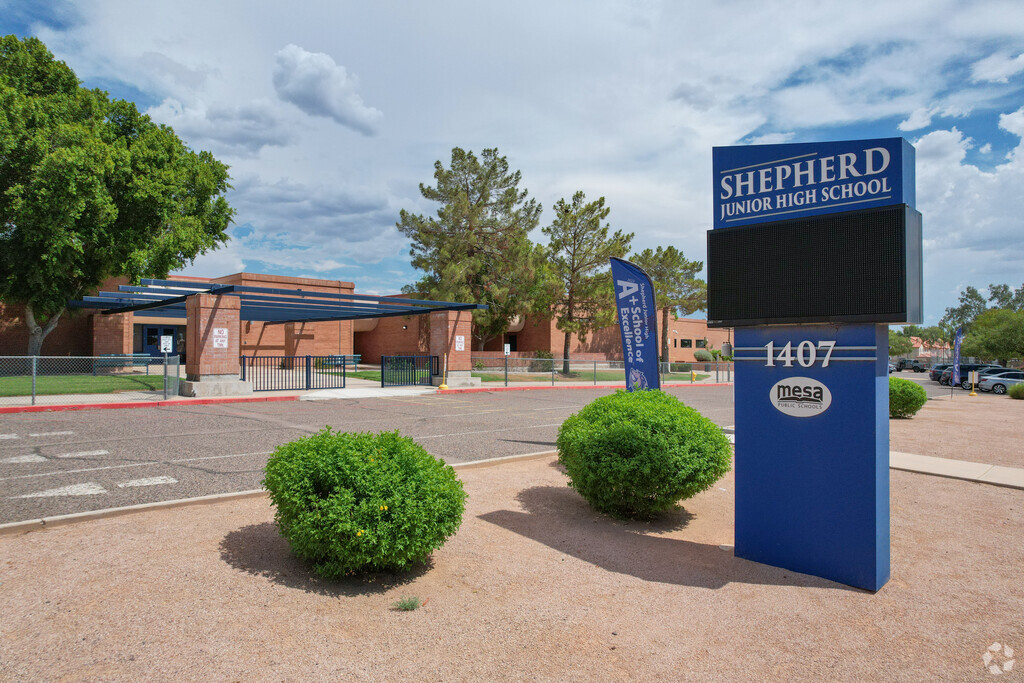 Shepherd Junior High School in Mesa is rated an 