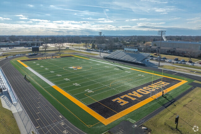 The athletics at Hinsdale South High School are some of the best in the area.