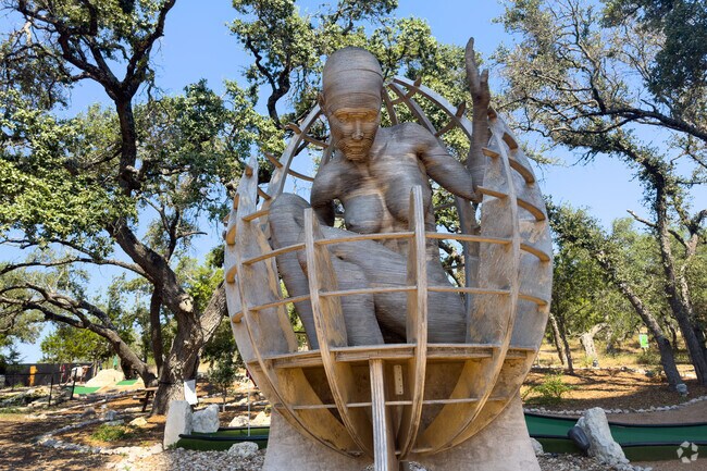 Art and sculpture displays adorn Dreamland, a must-see for Headwaters residents.