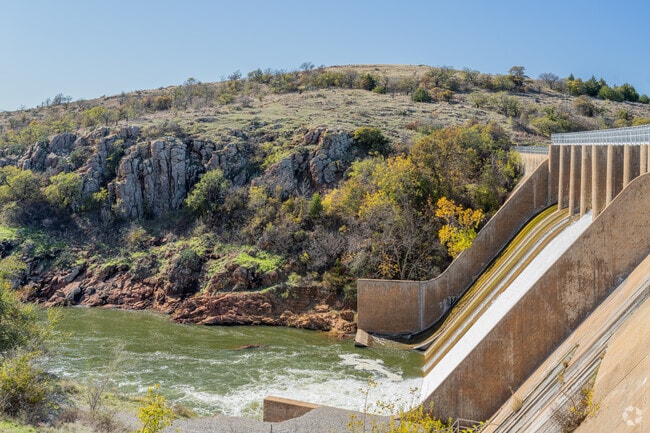 Lake Lawtonka is just a short drive for Pecan Valley South residents to enjoy.