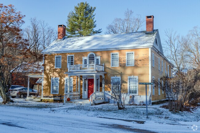 A Georgian style home in Ashfield has the style's classic symmetry and a Palladian window.