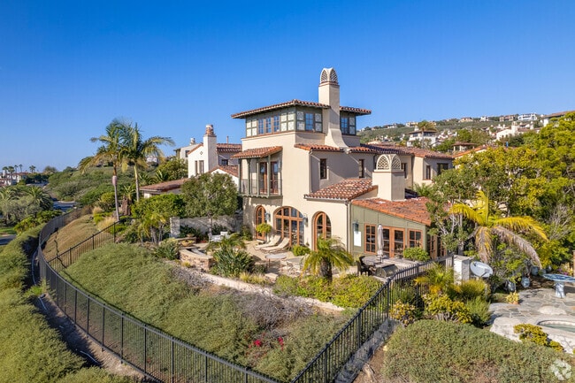 Most homes in Crystal Cove feature Mediterranean or Spanish influences.