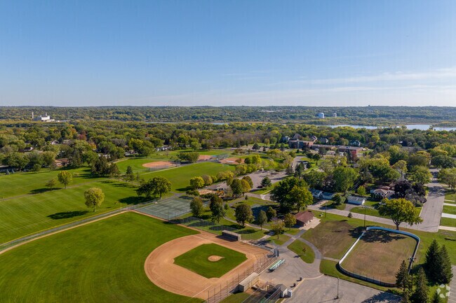 An overview of the Gene C. Kelley Playfields.